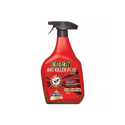 Deadfast Ant Killer Plus spray bottle, 750 ml, red label, trigger nozzle