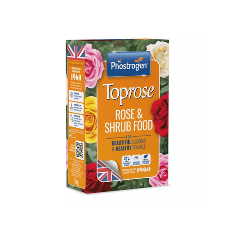Phostrogen Toprose rose & shrub feed fertilizer bag, for strong blooms