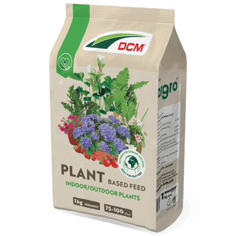 DCM plant-based feed bag for indoor/outdoor plants, 1 kg