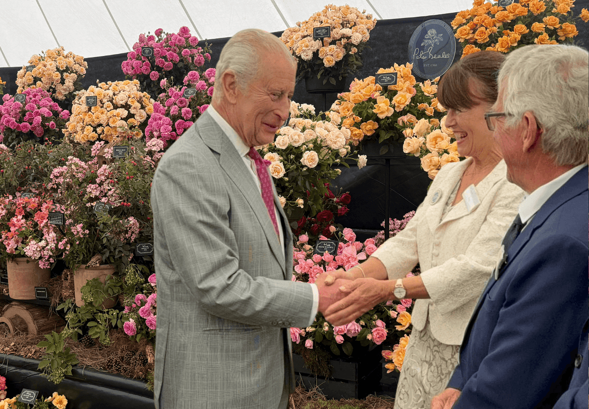 King Charles, Tina Limmer and Ian Limmer