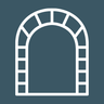 Grow up arch icon