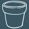 Suitable for pot icon
